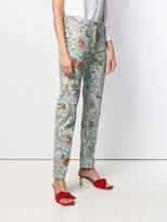 Thumbnail for your product : Etro patterned slim-fit jeans