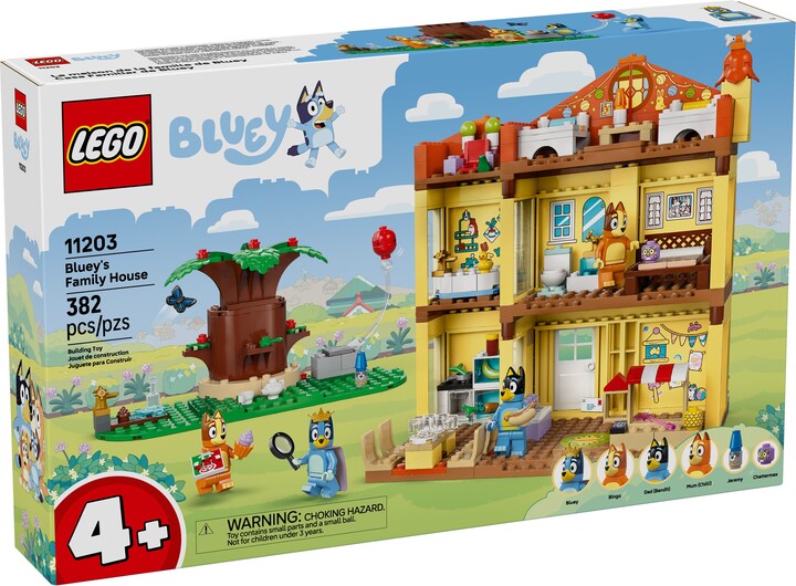 4+ Bluey's Family House - 11203
