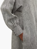 Thumbnail for your product : ASCENO Porto Linen Maxi Dress - Grey