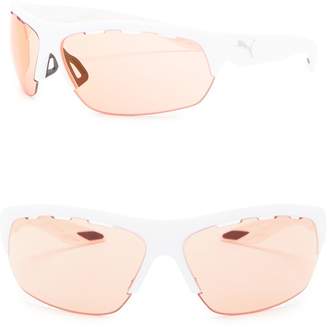 Puma Exolite 60mm Wrap Sunglasses