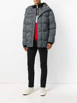 Thumbnail for your product : Versus patterned puffer jacket