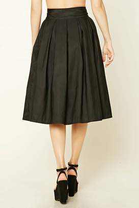Forever 21 Pleated A-Line Skirt