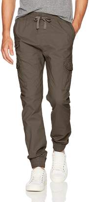 Southpole Men's Washed Stretch Ripstop Cargo Jogger Pants