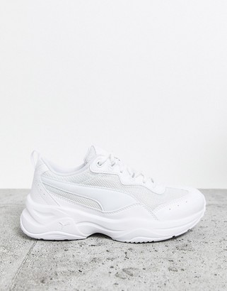 Puma Cilia Chunky Sneakers in White - ShopStyle Trainers & Athletic Shoes