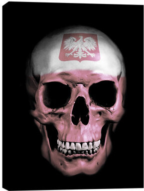 Cortesi Home "Polish Skull" by Nicklas Gustafsson Graphic Art on Canvas
