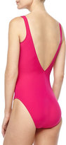 Thumbnail for your product : Gottex Le Ribot Gathered One-Piece Swimsuit, Fuchsia