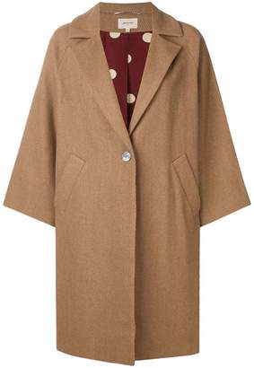 Bellerose oversized single-breasted coat