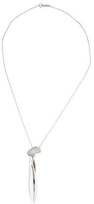 Tiffany & Co. Diamond Frank Gehry Orchid Pendant Necklace
