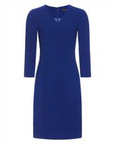 Thumbnail for your product : Jaeger Wool Crepe Waisted Dress