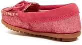 Thumbnail for your product : Minnetonka Glitter Moccasin (Toddler, Little Kid, & Big Kid)