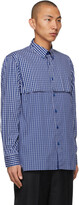 Thumbnail for your product : Ader Error Blue Check Shirt
