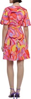 Thumbnail for your product : DONNA MORGAN FOR MAGGY Print Puff Sleeve Dress