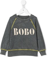 Thumbnail for your product : Bobo Choses Logo-Print Jumper