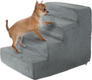 Petmaker Pet Stairs 4-Step Non-Slip Foam Pet Stairs