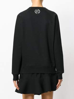 Olympia Le-Tan The Body In The Library embroidered sweatshirt
