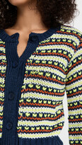 Thumbnail for your product : ENGLISH FACTORY Multi Stripe Cardigan