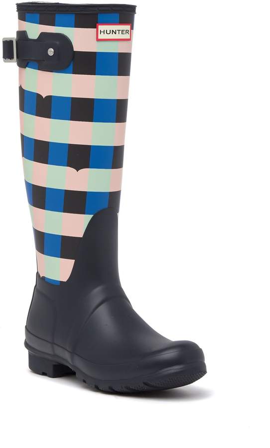 hunter original tall waterproof rain boot