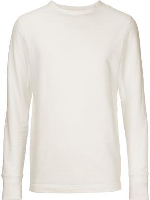 H Beauty&Youth longsleeved textured T-shirt