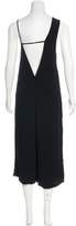 Thumbnail for your product : Reformation Sleeveless Cropped Jumpsuit