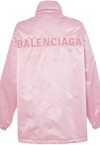 Thumbnail for your product : Balenciaga Logo raincoat