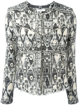 IRO geometric embroidery jacket