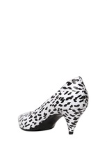 Thumbnail for your product : Saint Laurent 50mm Kitten Leopard Leather Pumps