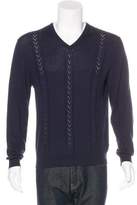 Thumbnail for your product : Etro Knit V-Neck Sweater
