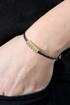 Thumbnail for your product : Chibi Jewels Tribal Rectangle Bracelet with Black Color Cord
