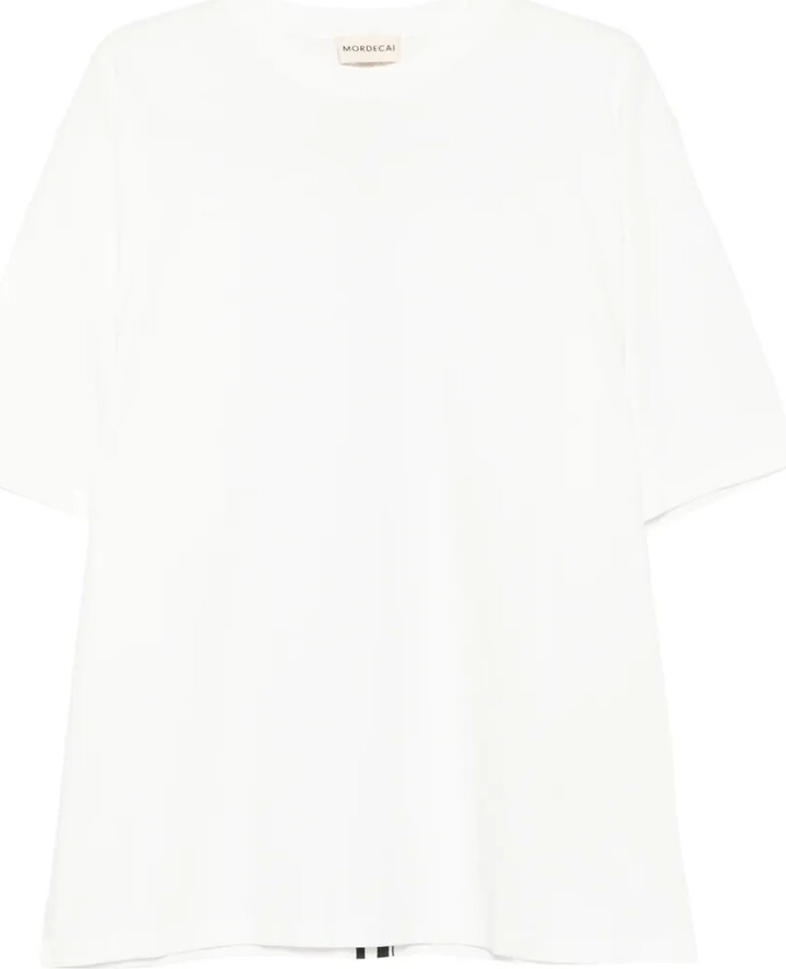 MORDECAI stripe-detail T-shirt