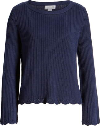 Rachel Parcell Bell Sleeve Sweater