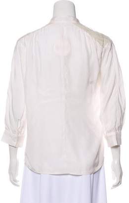 Lover Victorian Button-Up Blouse