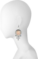 Thumbnail for your product : Rosato Rose Gold Tone Sterling Silver Love Round Earrings