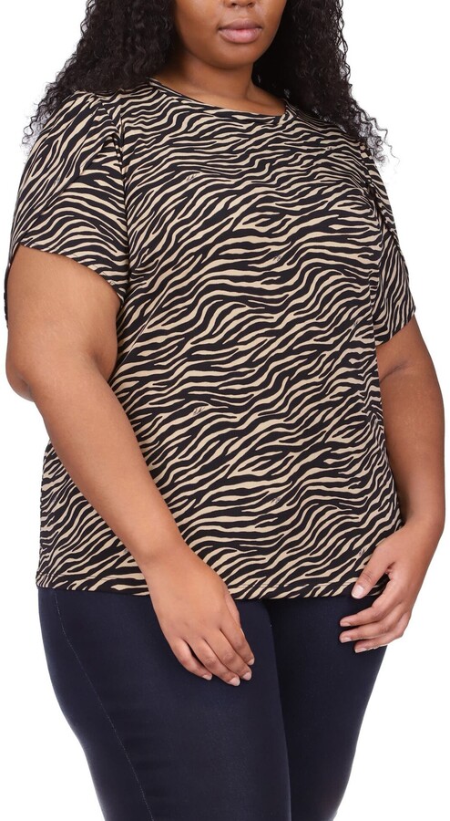 Caixukun Womens Tops Plus Size Casual V-Neck Animal Print Top Blouse for Ladies Fashion Tee T Shirt 2019 Womens Clothes Sale