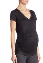 Thumbnail for your product : Beyond Yoga Maternity Shirred Tee