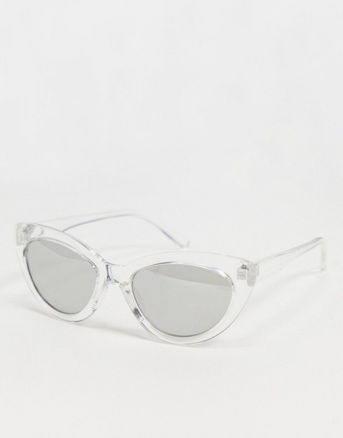 oversized clear sunglasses