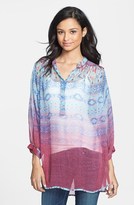 Thumbnail for your product : Casual Studio Print Sheer Tunic