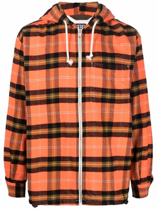 diesel hooded shirt