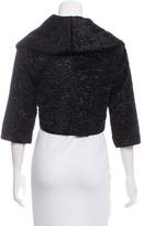 Thumbnail for your product : Cassin Sherry Faux Persian Lamb Shawl Collar Jacket