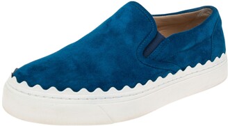 Suede Slip On Shoes Womens | Shop the world's largest collection of fashion  | ShopStyle UK