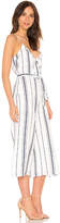 Thumbnail for your product : J.o.a. Double V Neck Cropped Jumpsuit