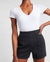 Thumbnail for your product : Express Body Contour Double Layer V-Neck Tee