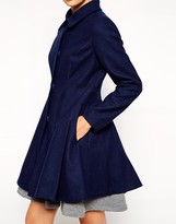 Thumbnail for your product : ASOS TALL Dolly Skater Coat