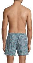 Thumbnail for your product : Luciano Barbera Geometric Swim Short