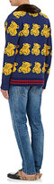 Thumbnail for your product : Gucci Men's Teddy Bear-Pattern Wool Cardigan