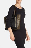 Thumbnail for your product : Elizabeth and James 'James' Genuine Calf Hair & Leather Tote
