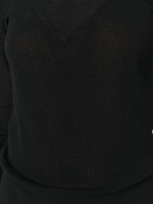 DKNY fine mesh jumper