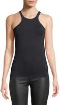 Helmut Lang Seamless Fitted Jersey Racer Tank
