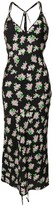Pixel Flower Slip Dress 