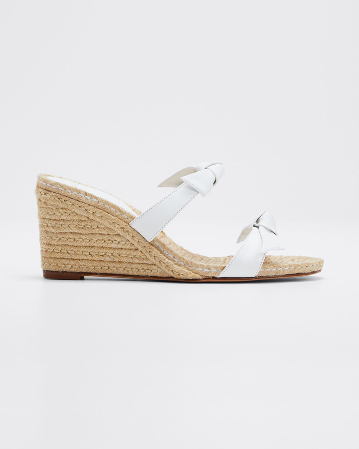 miki peep toe wedge