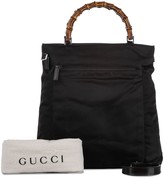 Thumbnail for your product : Gucci Pre Owned Bamboo Handles Tote Bag